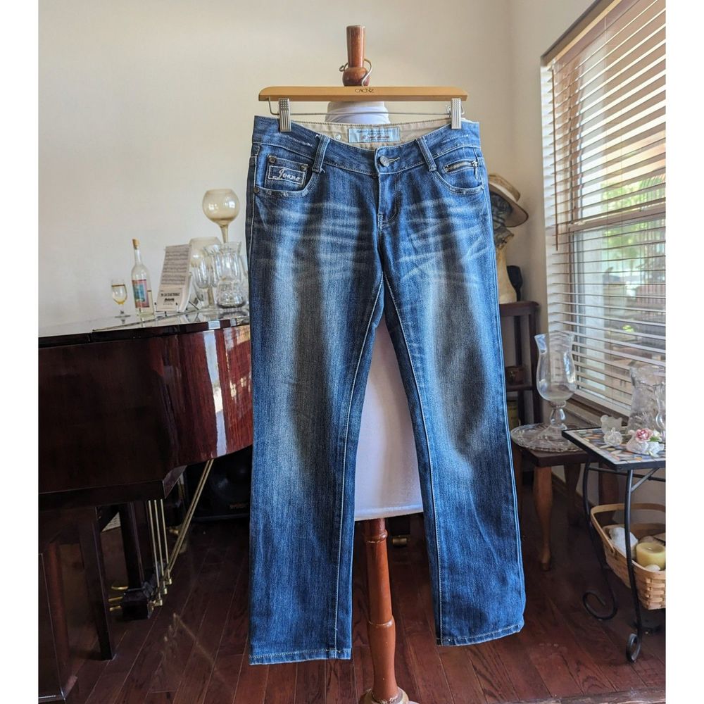 K'2nd denim straight leg jeans   SZ 28